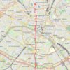 Itinéraire Le Méridien de Paris, distance, dénivelé, altitude, carte, profil, trace GPS