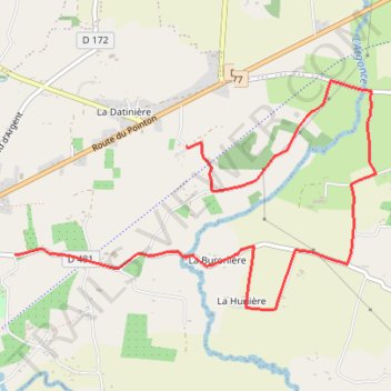 Itinéraire ES 3/5/7, distance, dénivelé, altitude, carte, profil, trace GPS