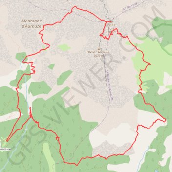 Itinéraire Pic de Bure Face est en boucle (Dévoluy), distance, dénivelé, altitude, carte, profil, trace GPS