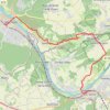 Itinéraire De Bonnières à Vernon, distance, dénivelé, altitude, carte, profil, trace GPS