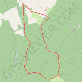 Itinéraire Chemins du Cœur des Vosges - La Tête de Chauvannier, distance, dénivelé, altitude, carte, profil, trace GPS
