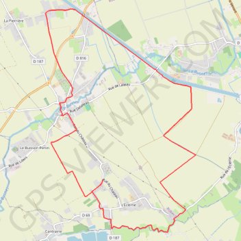 Itinéraire Le Béniau - Busnes, distance, dénivelé, altitude, carte, profil, trace GPS