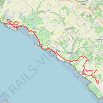 Itinéraire Merchers vers Mortagne AR 47 kms, distance, dénivelé, altitude, carte, profil, trace GPS