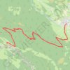 Itinéraire Tourroc au départ de Sacoué, distance, dénivelé, altitude, carte, profil, trace GPS