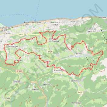 Itinéraire La Bellicime, distance, dénivelé, altitude, carte, profil, trace GPS