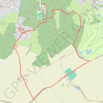 Itinéraire ORGEVAL PARC Saint MARC, distance, dénivelé, altitude, carte, profil, trace GPS