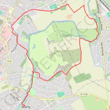 Itinéraire Randonnée, distance, dénivelé, altitude, carte, profil, trace GPS