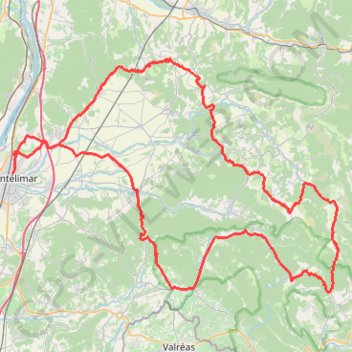 Itinéraire CDP 2023 CORIMA projet, distance, dénivelé, altitude, carte, profil, trace GPS