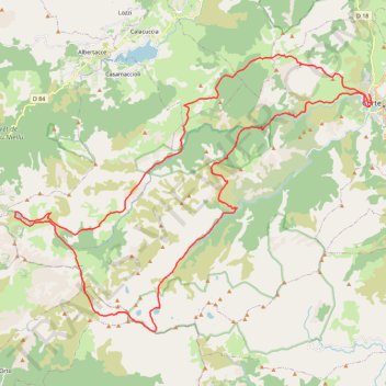Itinéraire Restonica Trail by UTMB 2023 Restonica Trail, distance, dénivelé, altitude, carte, profil, trace GPS