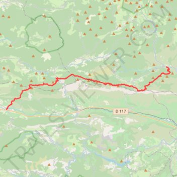 Itinéraire paderncaudies, distance, dénivelé, altitude, carte, profil, trace GPS