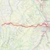 Itinéraire Toulouse - Barran, distance, dénivelé, altitude, carte, profil, trace GPS