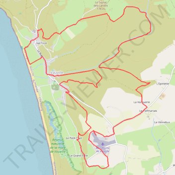 Itinéraire 3 - lsh_2025_trail_marche_18km-20618771-1742106567-586, distance, dénivelé, altitude, carte, profil, trace GPS