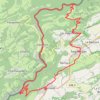 Itinéraire le noirmont-17218834, distance, dénivelé, altitude, carte, profil, trace GPS