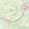 Itinéraire Montjean-sur-Loire 75km, distance, dénivelé, altitude, carte, profil, trace GPS