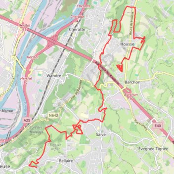 Itinéraire 35 km 2024 scouts, distance, dénivelé, altitude, carte, profil, trace GPS