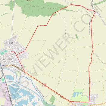 Itinéraire Le moulin Brûlé, distance, dénivelé, altitude, carte, profil, trace GPS