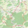 Itinéraire 🚴 Trace ,boucle sur les traces de Charles de Gaulle, distance, dénivelé, altitude, carte, profil, trace GPS