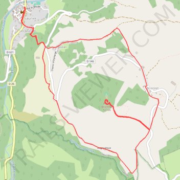 Itinéraire Le Pic du Brionnet, distance, dénivelé, altitude, carte, profil, trace GPS
