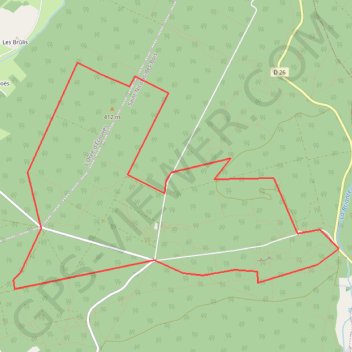 Itinéraire Aux portes d'Alençon - Rochers du Vignage, distance, dénivelé, altitude, carte, profil, trace GPS