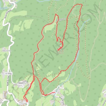 Itinéraire Aiguille de Quaix, distance, dénivelé, altitude, carte, profil, trace GPS