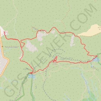 Itinéraire Paradore Guajara Paradore, distance, dénivelé, altitude, carte, profil, trace GPS