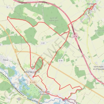 Itinéraire La rando des chouettes, distance, dénivelé, altitude, carte, profil, trace GPS