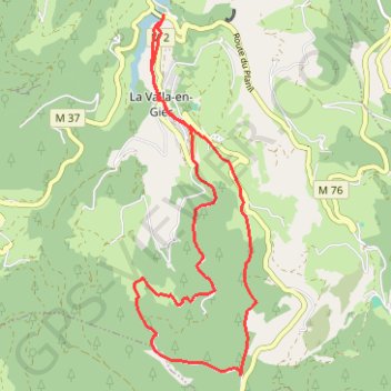 Itinéraire La Rive - Le Rot, distance, dénivelé, altitude, carte, profil, trace GPS