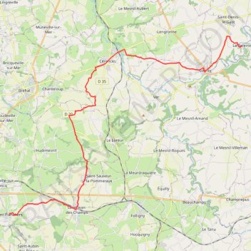Itinéraire Rallye Touristique Matin, distance, dénivelé, altitude, carte, profil, trace GPS