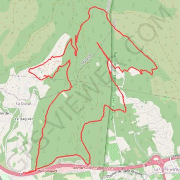 Itinéraire Plaine Baronne, distance, dénivelé, altitude, carte, profil, trace GPS