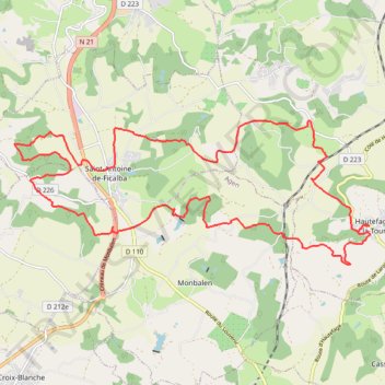 Itinéraire Equestre 2026 Long 27,5 km - 640 D+, distance, dénivelé, altitude, carte, profil, trace GPS