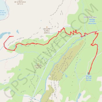Itinéraire Lacs des Lozières, Pelve et Roche Ferran, distance, dénivelé, altitude, carte, profil, trace GPS
