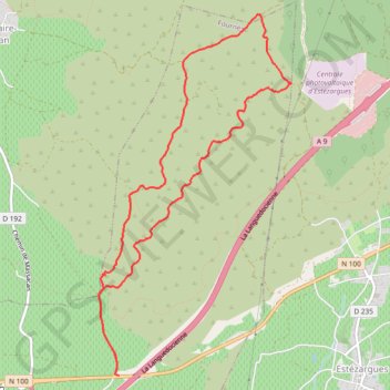 Itinéraire Grand combe saint hilaire, distance, dénivelé, altitude, carte, profil, trace GPS