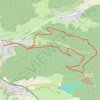 Itinéraire 2023-01-12 16:33:35, distance, dénivelé, altitude, carte, profil, trace GPS