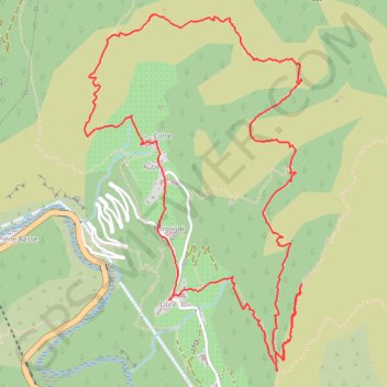 Itinéraire Circuit de libre (06), distance, dénivelé, altitude, carte, profil, trace GPS