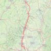 Itinéraire Pk-Saone V1, distance, dénivelé, altitude, carte, profil, trace GPS