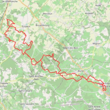 Itinéraire 2023-10-04-14-14-01, distance, dénivelé, altitude, carte, profil, trace GPS
