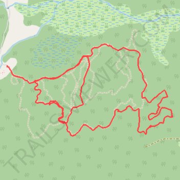 Itinéraire Kanawe - Rocky Balboa, La P'tite Ourse, distance, dénivelé, altitude, carte, profil, trace GPS