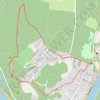 Itinéraire HASTIERE - Le Chamia, distance, dénivelé, altitude, carte, profil, trace GPS