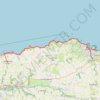 Itinéraire Beuzec-Douarnenez, distance, dénivelé, altitude, carte, profil, trace GPS