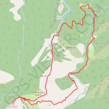 Itinéraire Circuit de Saint Jean, distance, dénivelé, altitude, carte, profil, trace GPS