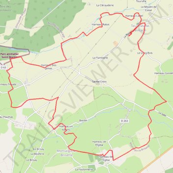 Itinéraire Trail Téléthon 17 km, distance, dénivelé, altitude, carte, profil, trace GPS