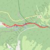 Itinéraire Les cascades du hérisson, distance, dénivelé, altitude, carte, profil, trace GPS