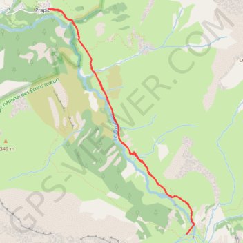 Itinéraire Le saut du Laire, distance, dénivelé, altitude, carte, profil, trace GPS