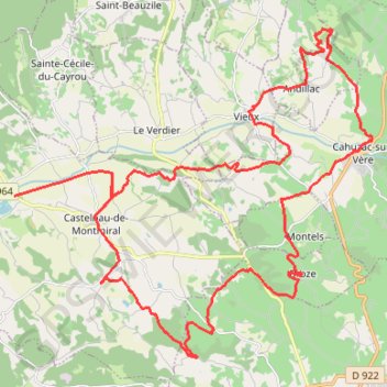 Itinéraire 10, distance, dénivelé, altitude, carte, profil, trace GPS