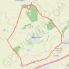 Itinéraire Le sentier des anciens chemins - vélu, distance, dénivelé, altitude, carte, profil, trace GPS