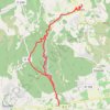 Itinéraire Les moulins de Veroncle, distance, dénivelé, altitude, carte, profil, trace GPS