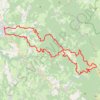 Itinéraire Rando Route Auvergne Beal Cunlhat, distance, dénivelé, altitude, carte, profil, trace GPS