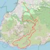 Itinéraire Randonnée Pastré - Marseilleveyre, distance, dénivelé, altitude, carte, profil, trace GPS