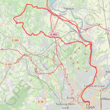 Itinéraire yoann samedi (78,3 km), distance, dénivelé, altitude, carte, profil, trace GPS
