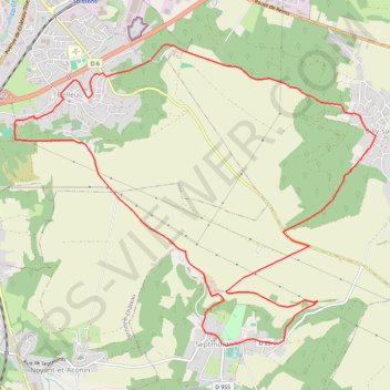 Itinéraire La résidence des évêques, distance, dénivelé, altitude, carte, profil, trace GPS